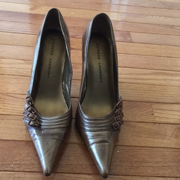 💥Quick sale💥 brown bronze high heels - Picture 2 of 4